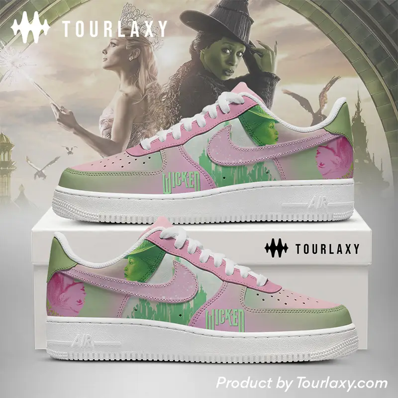 Pink Wicked For Good Air Force 1 Shoes 
