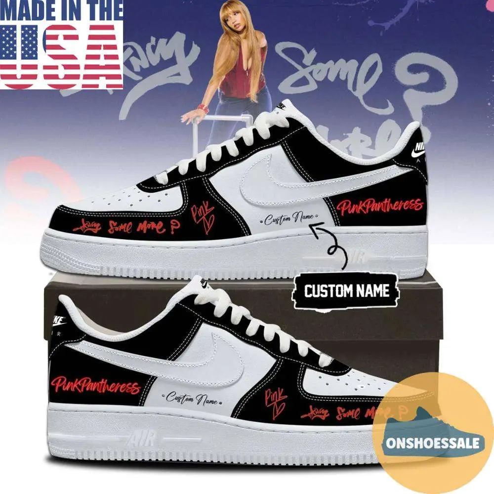PinkPantheress Fancy Some More 2026 Custom Name Air Force 1 Shoes, Gift For Fans - Best Gift Shoes