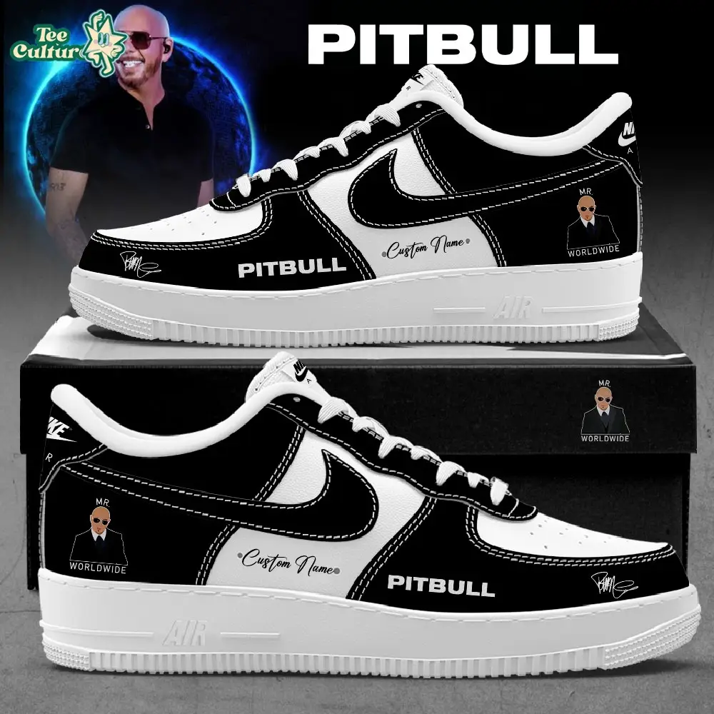 Pitbull I’m Back Tour 2026 Personalized Name Custom Sneakers Pitbull I’m Back Tour 2026 Personalized Name Custom Sneakers - Image 1