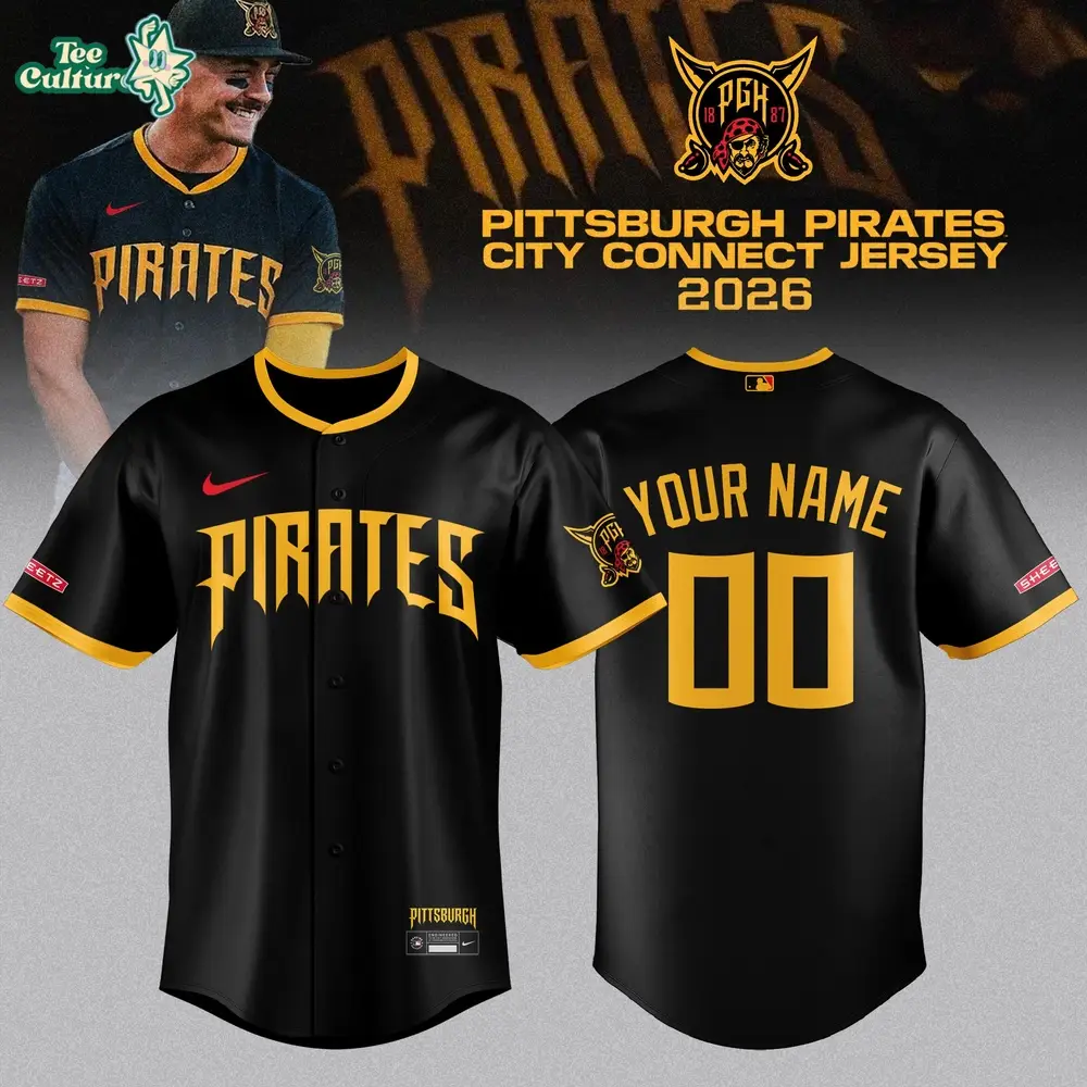 Pittsburgh Pirates 2026 City Connect Limited Edition Jersey
