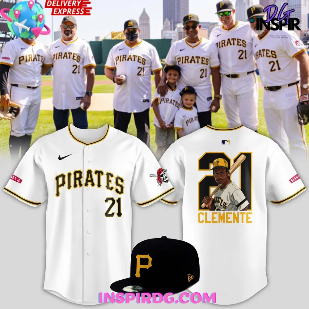 Pittsburgh Pirates Clemente Day 2024 Baseball Jersey