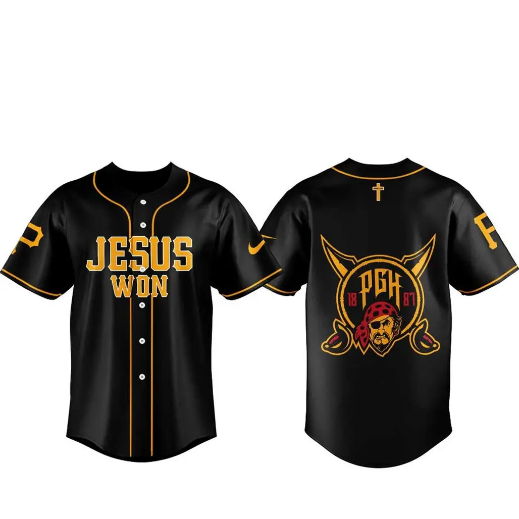 Pittsburgh Pirates JS 2026 Night Of Faith Black Baseball Jersey - Tazila