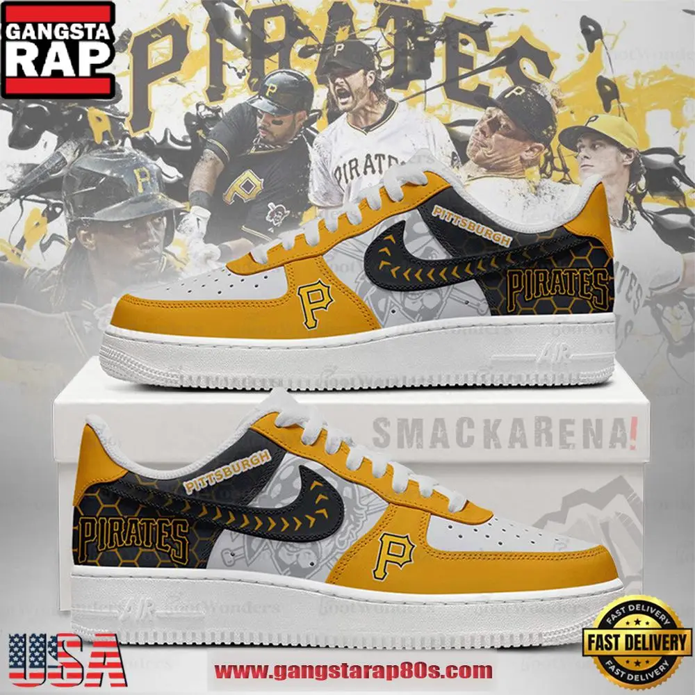 Pittsburgh Pirates MLB Trending Sneakers Air Force 1 Low Top Shoes