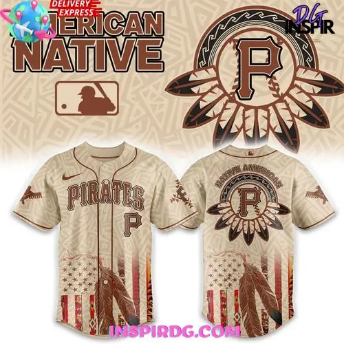 Pittsburgh Pirates Native American Heritage Honor 2025 Edition Baseball Jersey