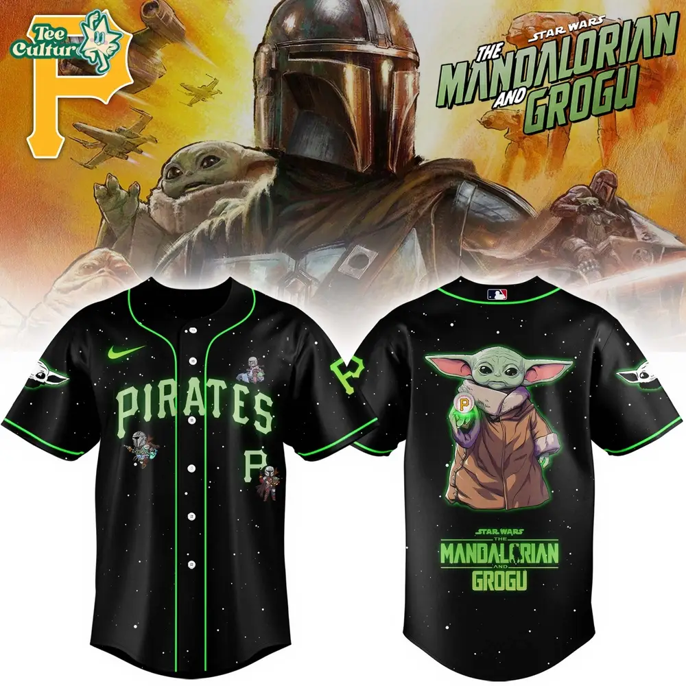 Pittsburgh Pirates x The Mandalorian & Grogu Limited Fan Jersey Collection