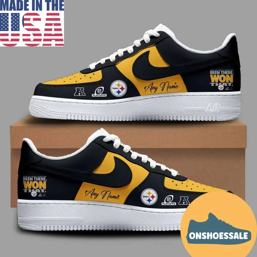 Pittsburgh Steelers Been There Won That Air Force 1 Shoes, Gifts for Fans - Best Gift Shoes Pittsburgh Steelers Been There Won That Air Force 1 Shoes, Gifts for Fans - Best Gift Shoes - Image 1