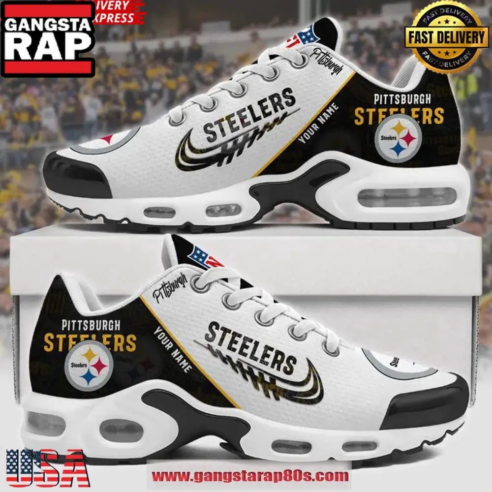 Pittsburgh Steelers Personalized Air Max Plus Shoes Running Sneakers Pittsburgh Steelers Personalized Air Max Plus Shoes Running Sneakers - Image 1