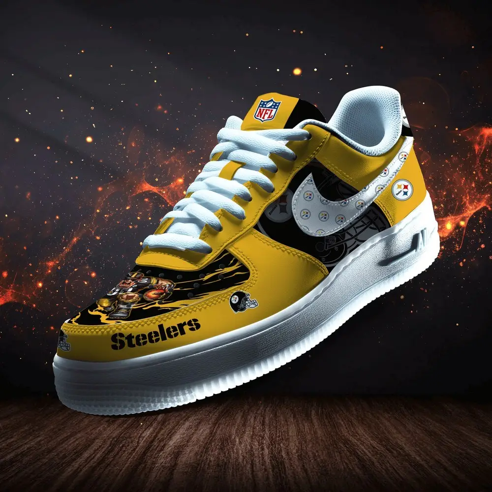 Pittsburgh Steelers Personalized Version 6 AF1 Shoes