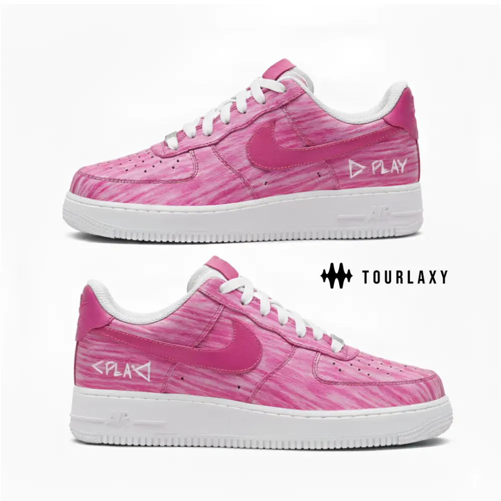 Play Loop Tour 2026 Ed Sheeran Air Force 1 Shoes 