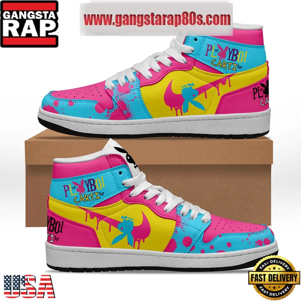 Playboi Carti Fan Air Jordan 1 Sneakers Shoes