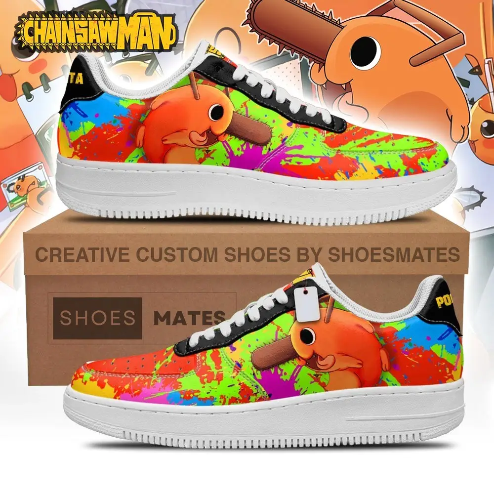 Pochita Chainsaw Man NAF Shoes