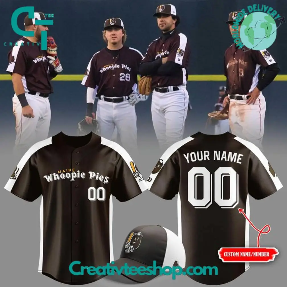 Portland Sea Dogs X Whoopie Pie Special New Baseball Jersey