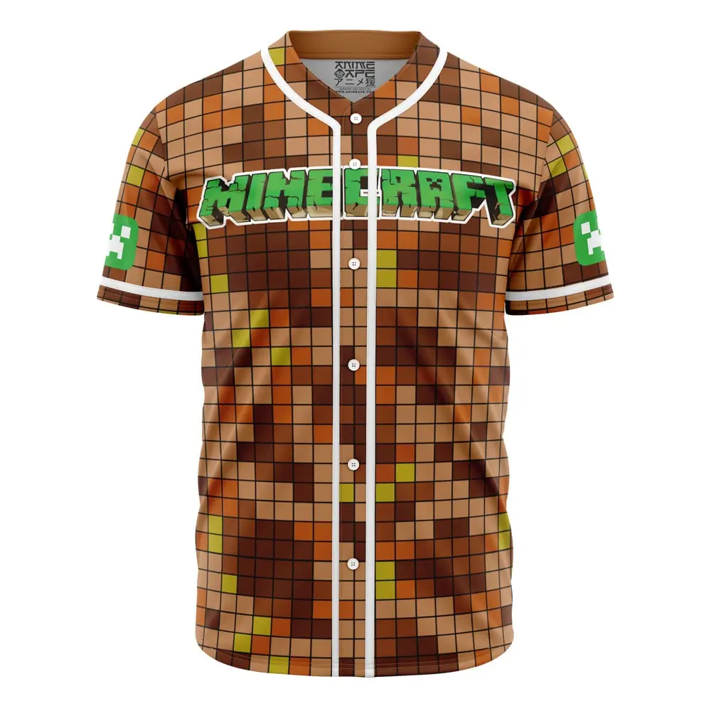 Power Minecraft Baseball Jersey Power Minecraft Baseball Jersey - Image 1