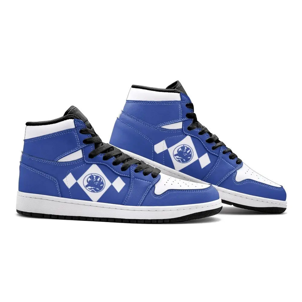Power Rangers Blue J1 High Top Shoes