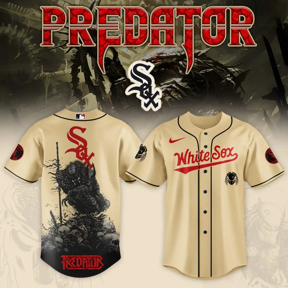 Predator White Sox Jersey - Unique Design, Perfect For Fans & Collectors!
