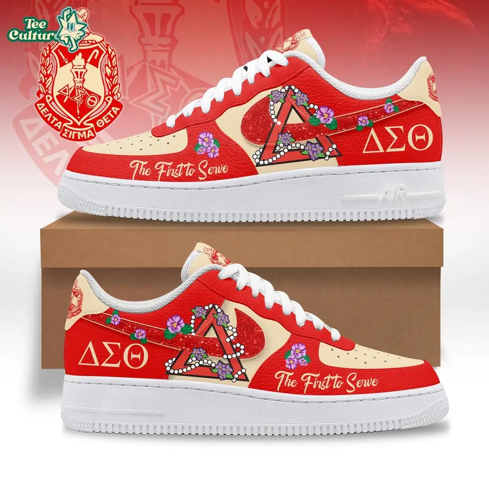 PREMIUM Delta Sigma Theta Dst Sorority Violets Air Force 1 Shoes
