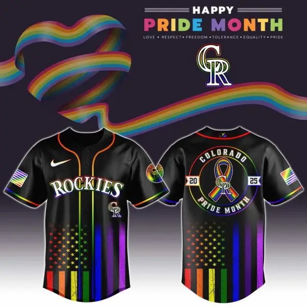 Pride Month Rockies Jersey 2025 - Celebrate Inclusivity & Style