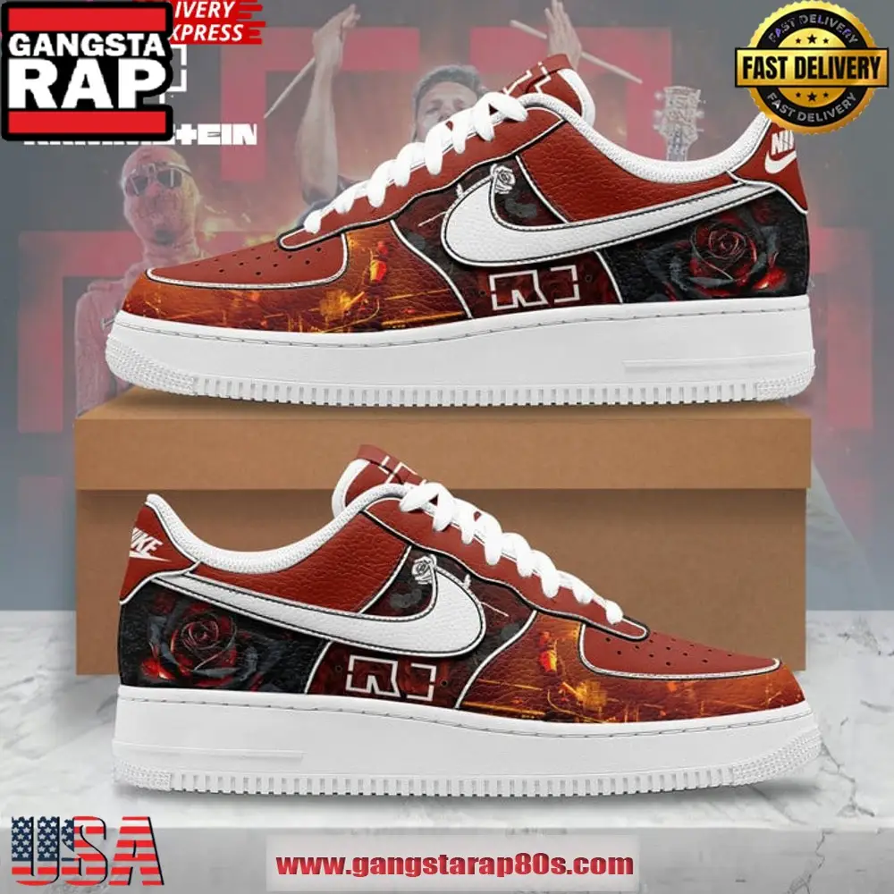 Rammstein Band Special Edition Air Force 1 Sneakers Shoes