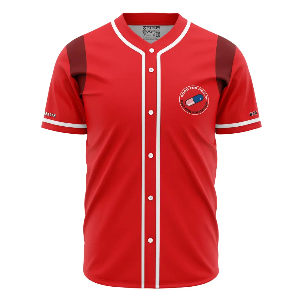 Red Baseball Jersey - Stylish Anime-Inspired Design, Premium Quality, Unisex, Perfect Gift!