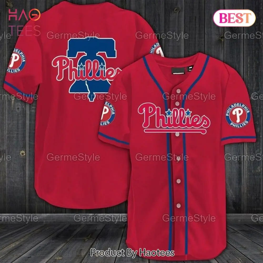 Red Philadelphia Phillies Jersey - Classic Baseball Fan Gear For All Ages