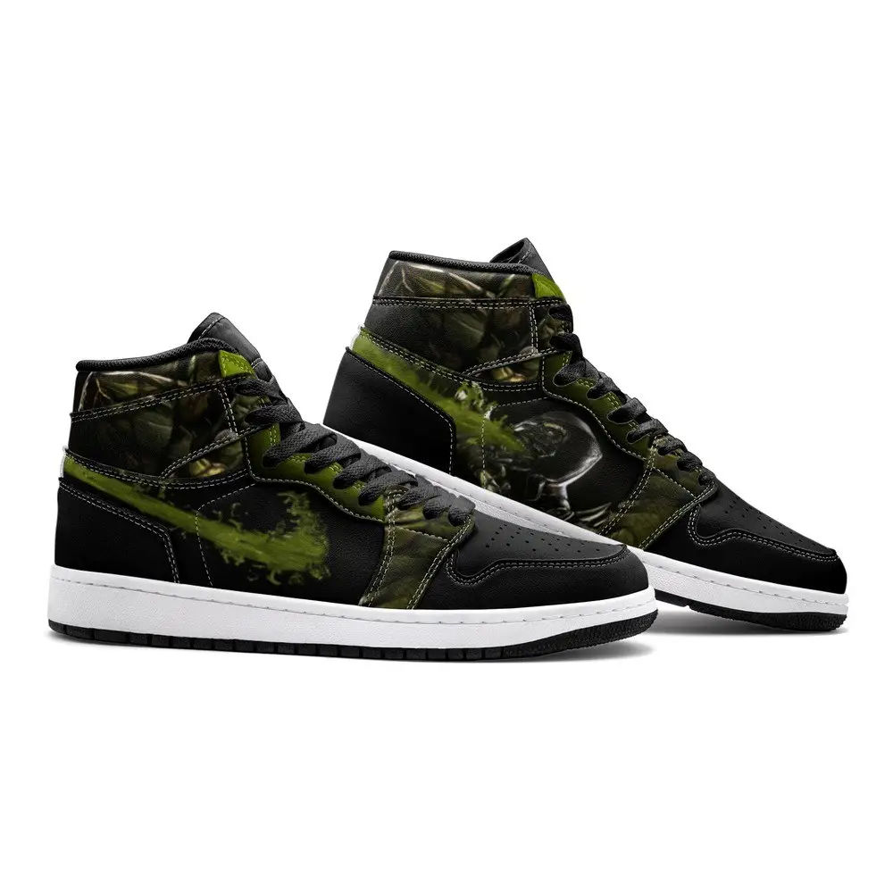Reptile Mortal Kombat Air Jordan 1 High Top Shoes