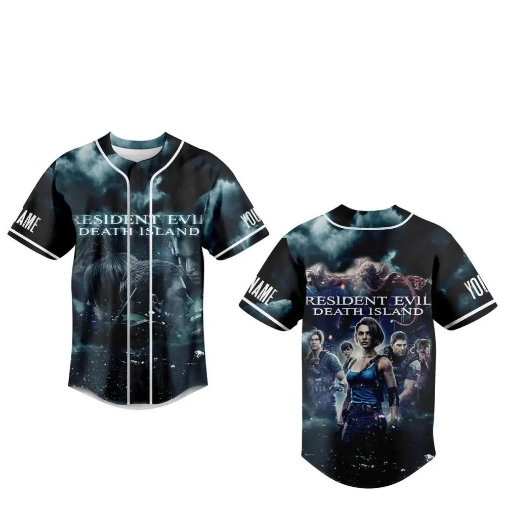 Resident Evil Death Island Jersey – Stylish Gamer Apparel For Fans