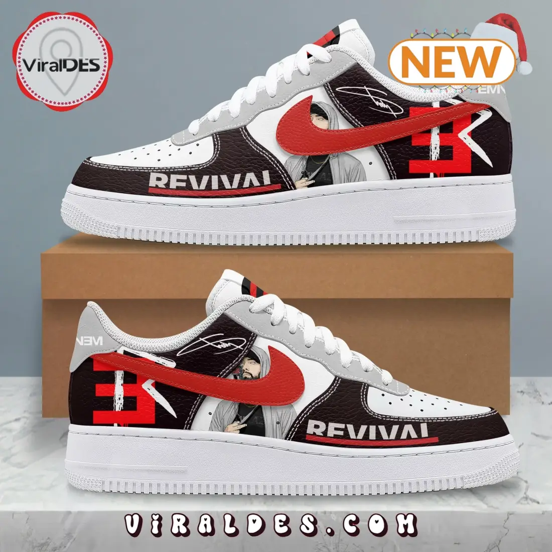 Revival - Eminem Signatures 2024 Christmas Air Force 1