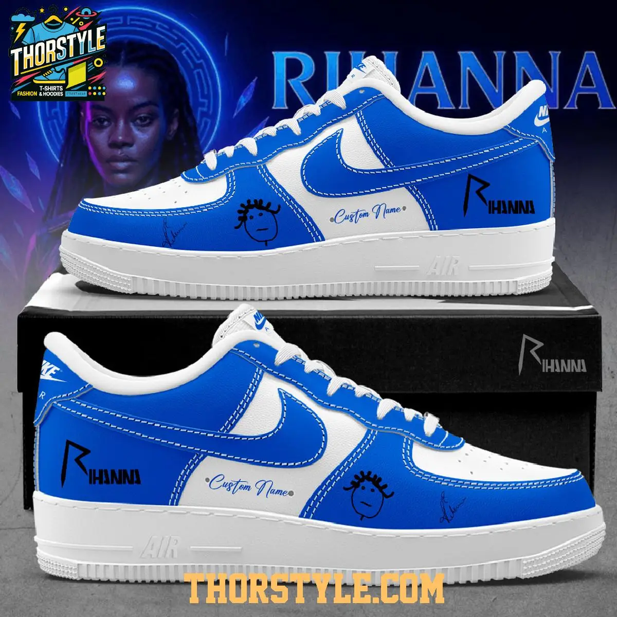 Rihanna A$AP Rocky Love On Earth World Tour 2026 Air Force 1 Shoes