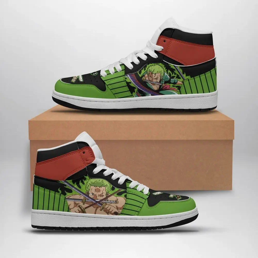 Roronoa Zoro One Piece AJ1 Shoes