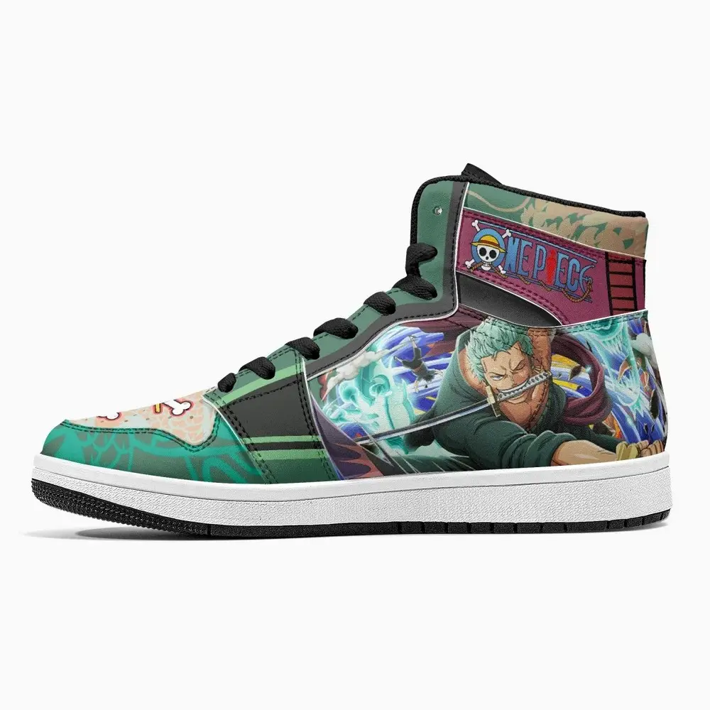 Roronoa Zoro Timeskip One Piece JD1 High Top Shoes