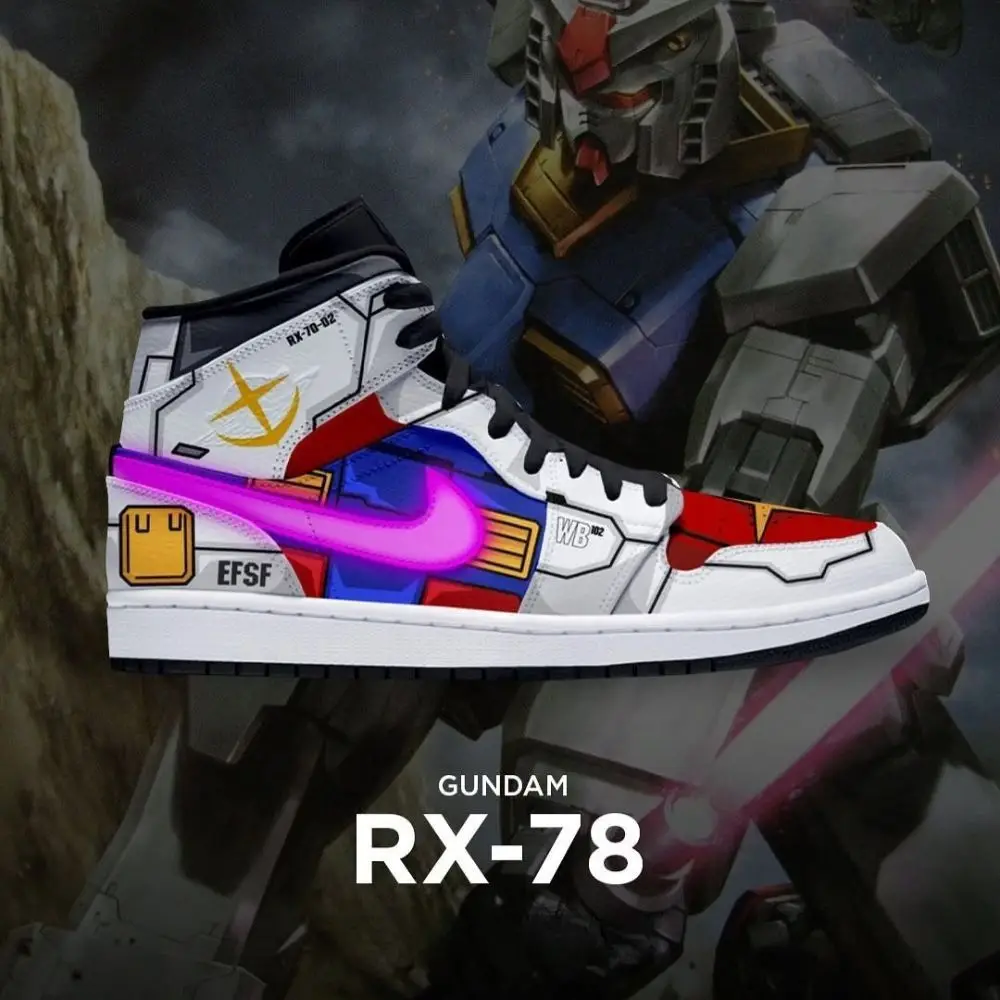 RX-78 Gundam High Top Shoes RX-78 Gundam High Top Shoes - Image 1