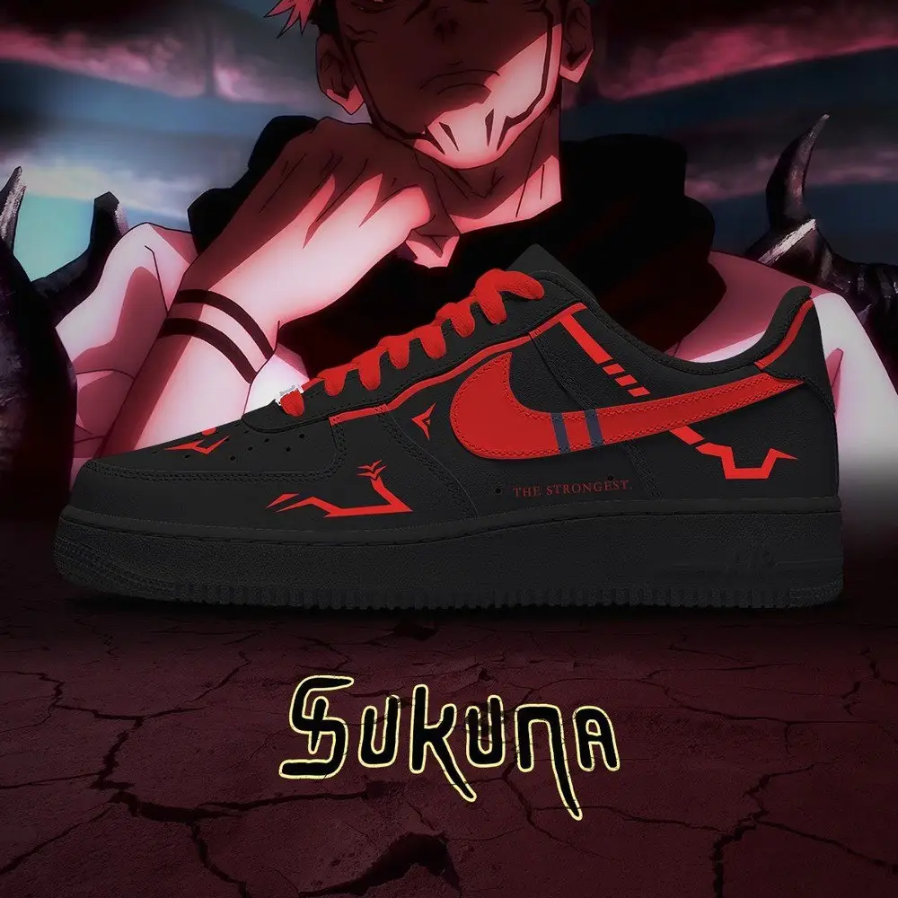 Ryomen Sukuna No.1 Jujutsu Kaisen AF1 Shoes