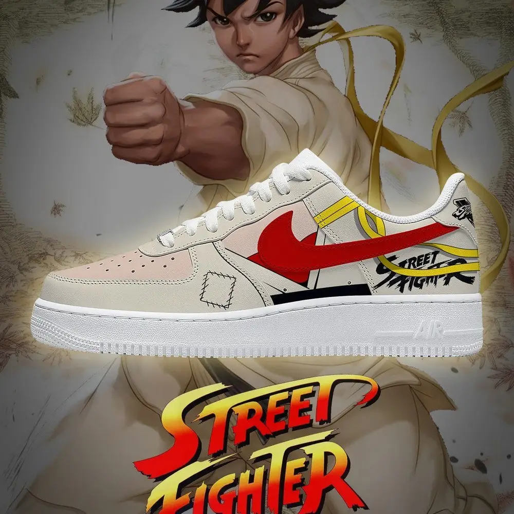 Ryu Street Fighter Low Top Shoes