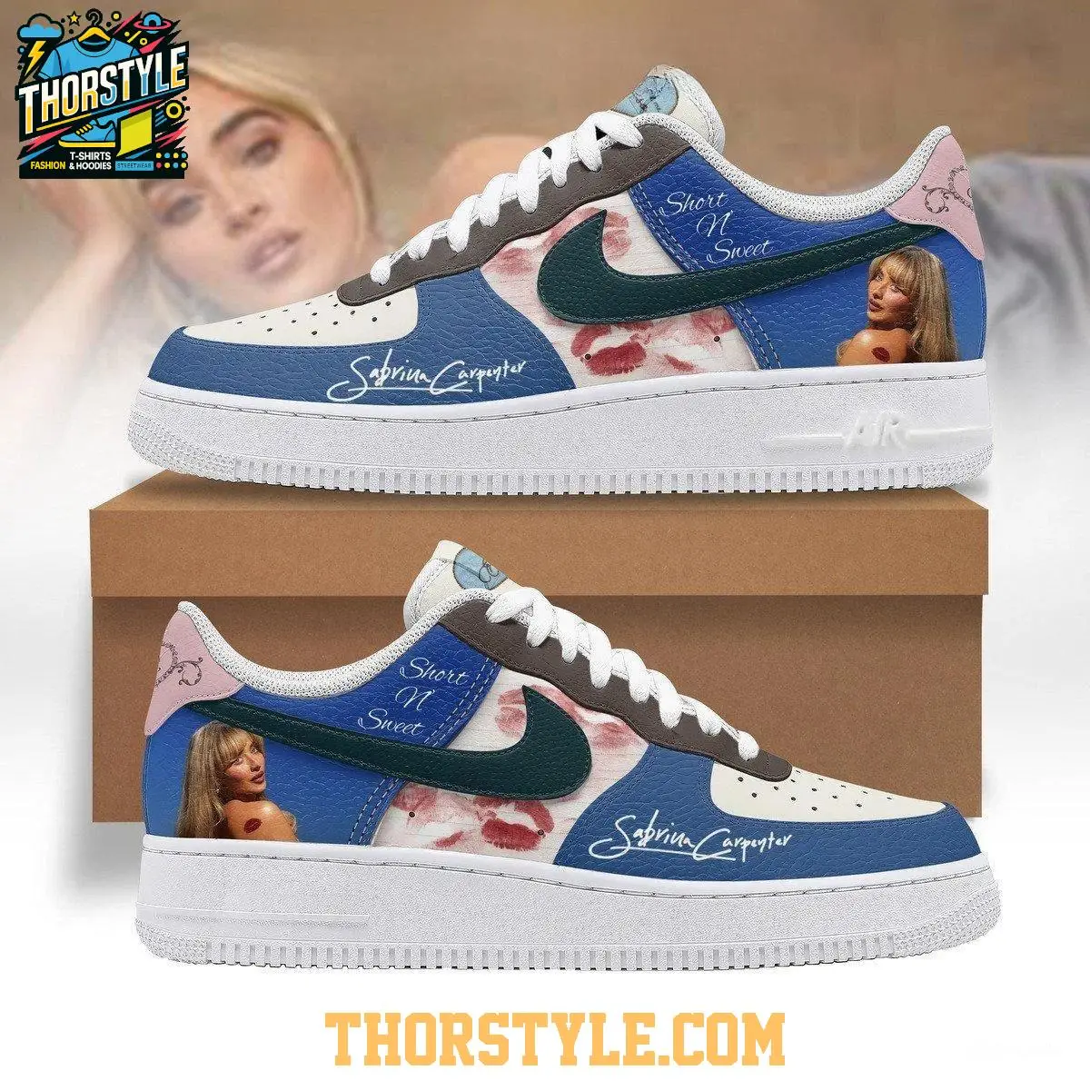 Sabrina Carpenter Short n' Sweet Tour 2026 Air Force 1 Shoes