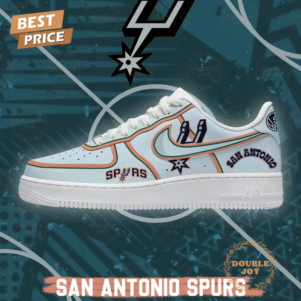 San Antonio Spurs City Edition 2025 Air Force 1 Sneakers