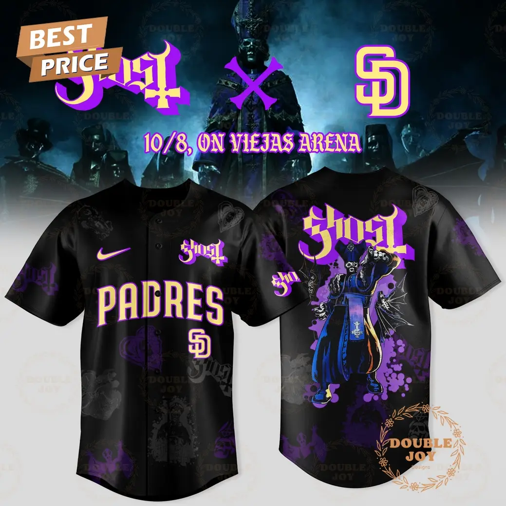 San Diego Padres 2025 Ghost Band World Tour Limited Edition Baseball Jersey