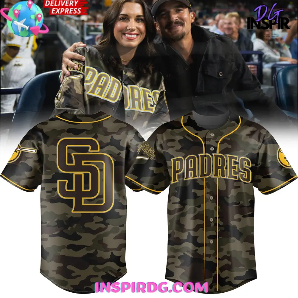 San Diego Padres Camo 2024 Baseball Jersey