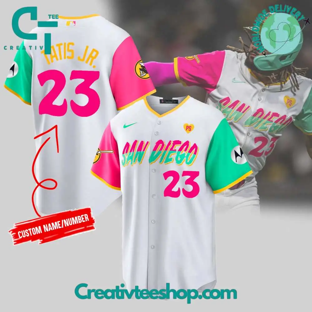 San Diego Padres City Connect Baseball Jersey
