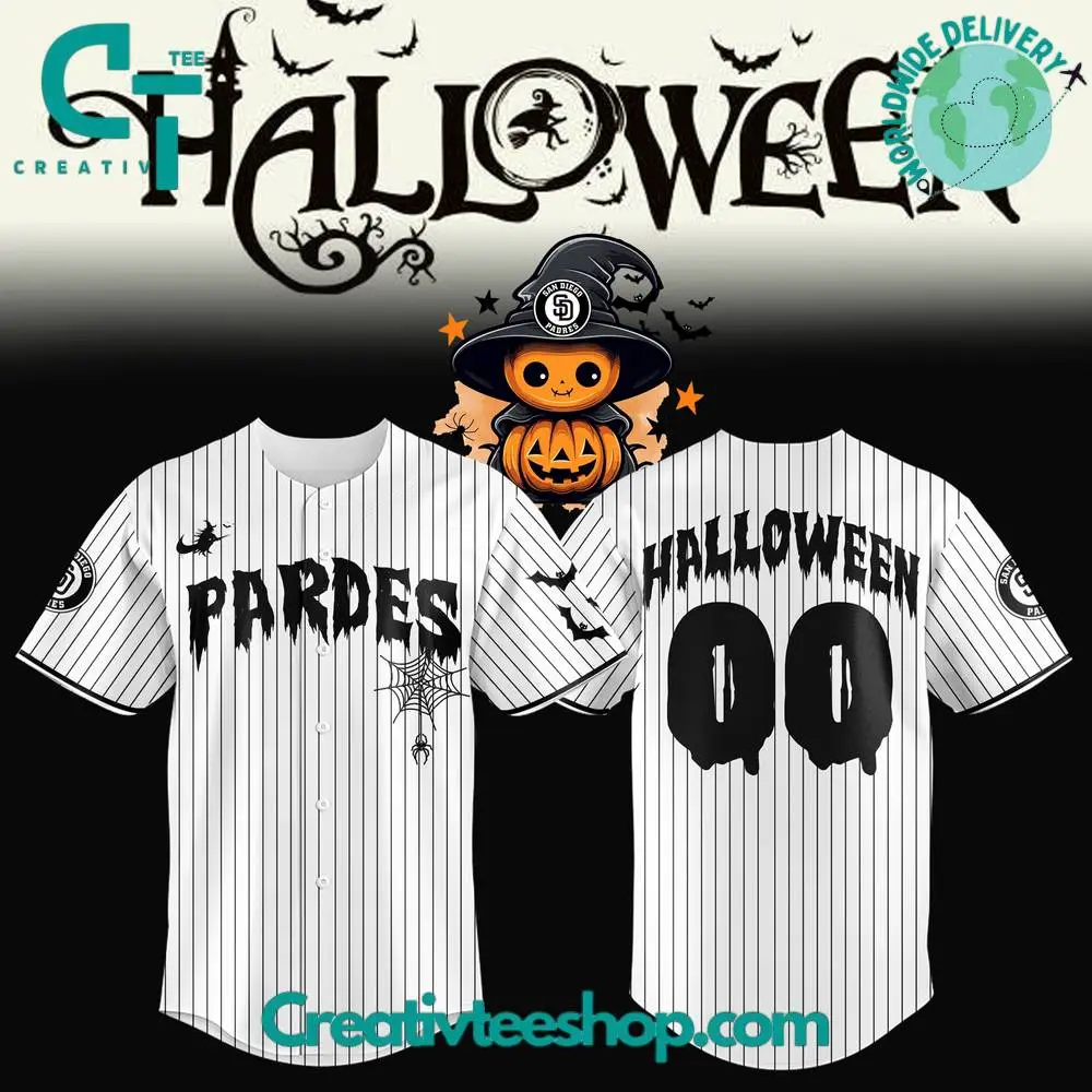 San Diego Padres Halloween 2024 Baseball Jersey