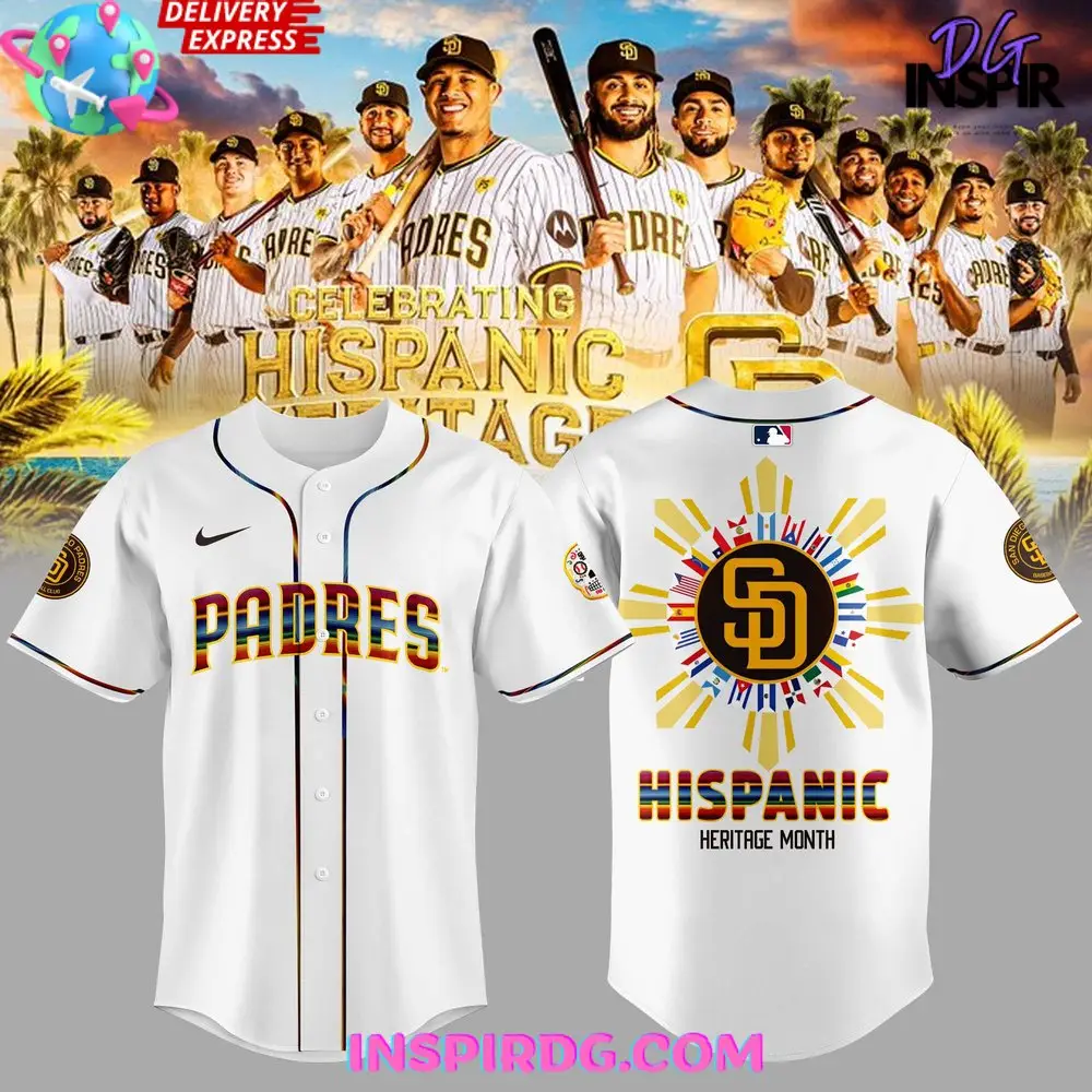San Diego Padres Hispanic Heritage Month 2024 Baseball Jersey