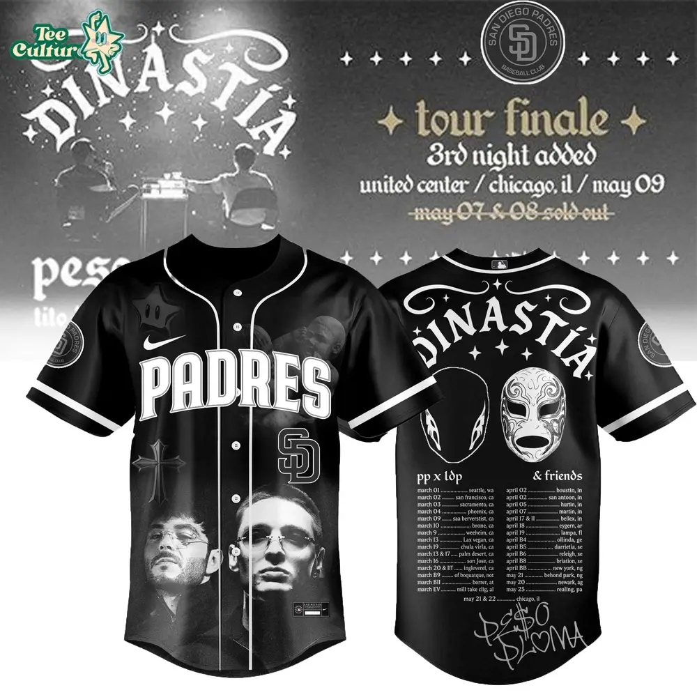 San Diego Padres MLB x Dinastía Tour Jersey Limited Edition