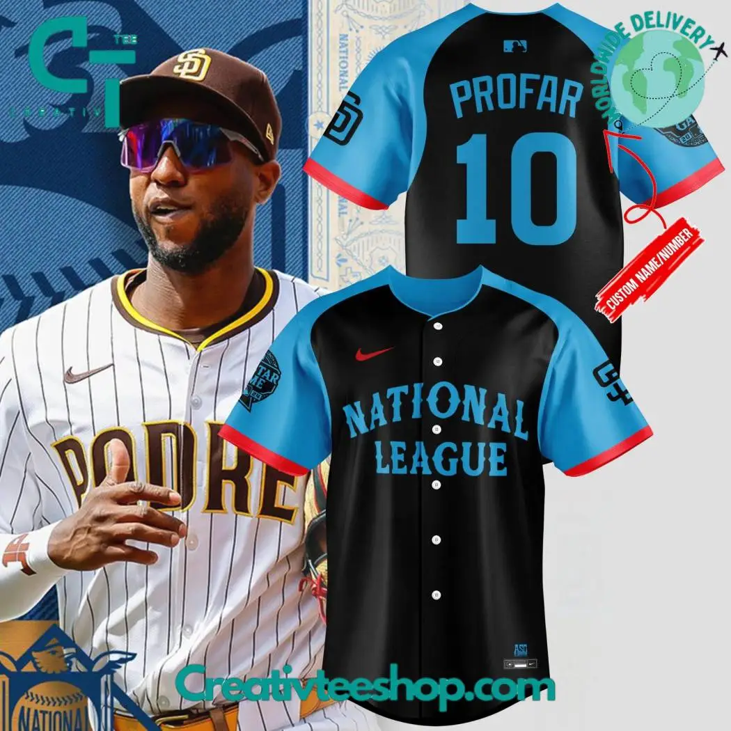San Diego Padres New 2024 All-Star Game Baseball Jersey