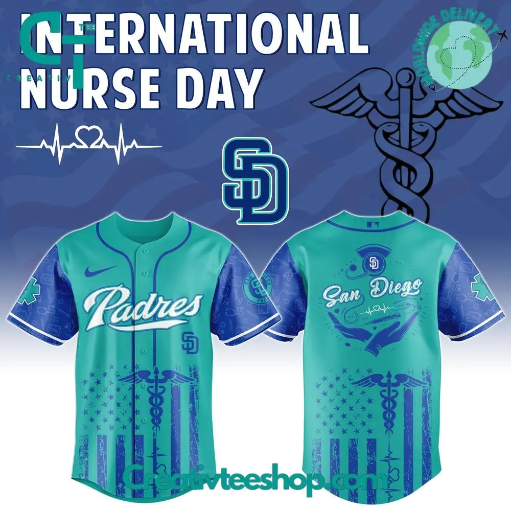 San Diego Padres X International Nurse Day 2025 Baseball Jersey