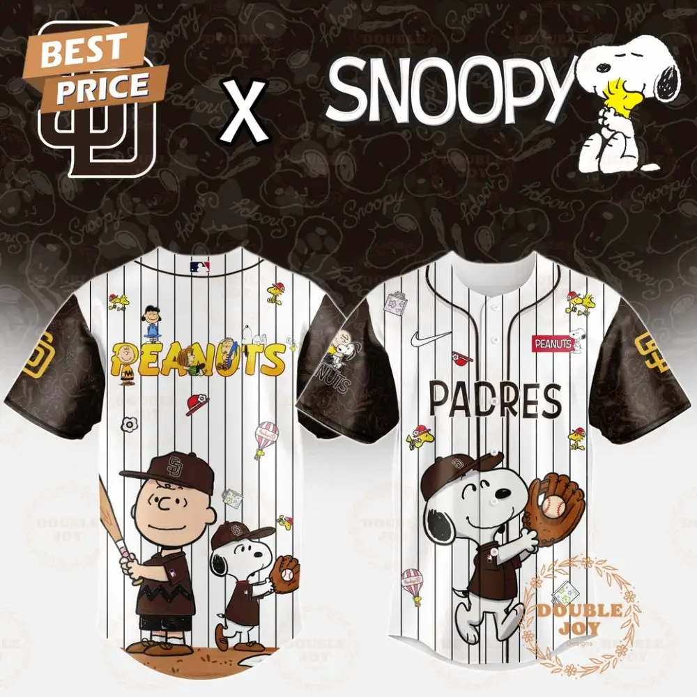 San Diego Padres X Snoopy 2025 Limited Edition Baseball Jersey