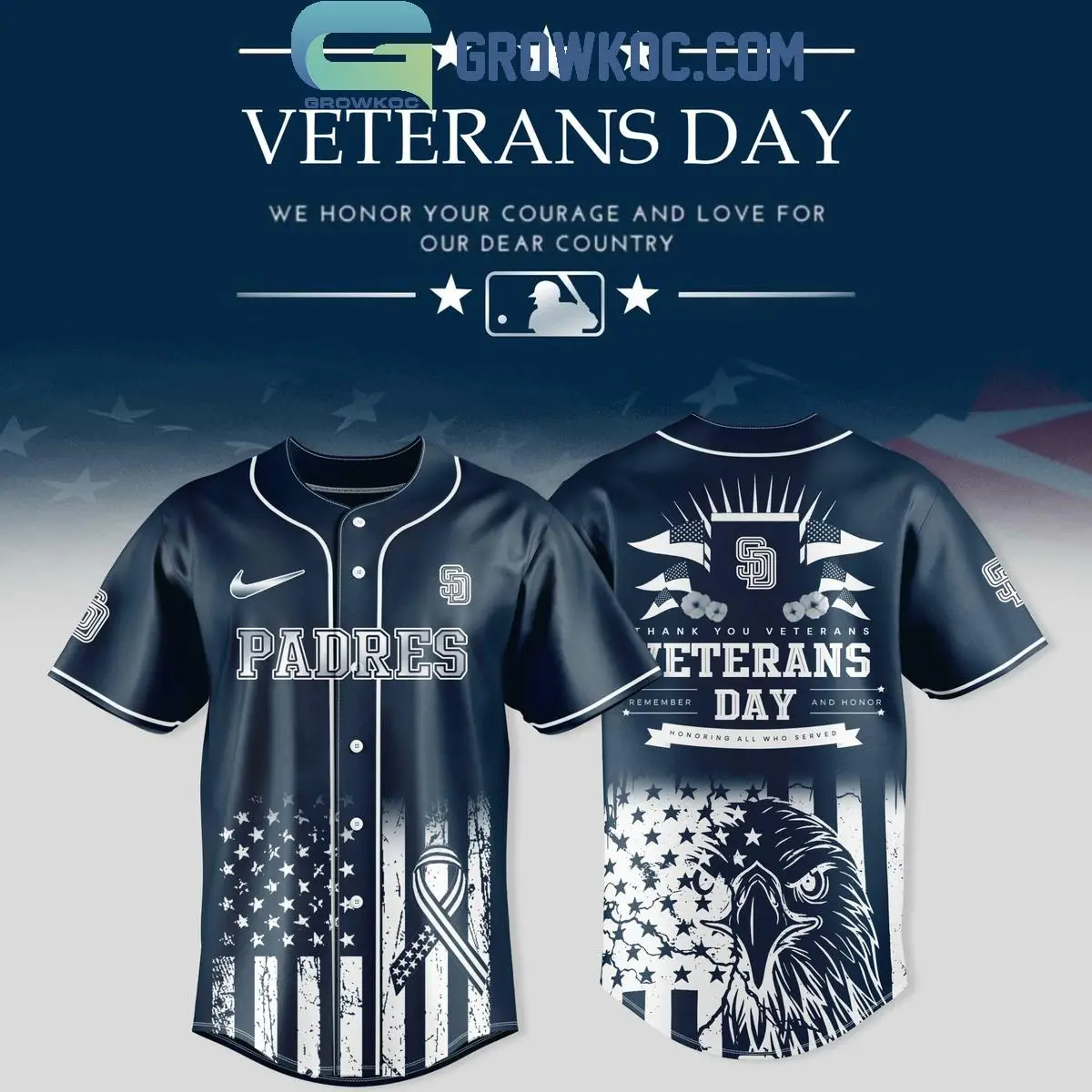 San Diego Padres x Veterans Day 2025 Jersey