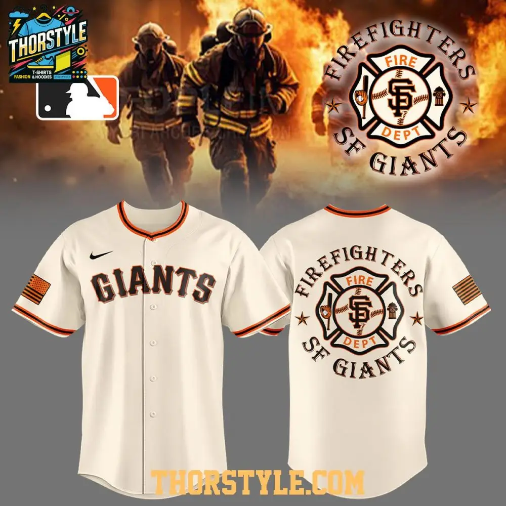 San Francisco Giants Firefighter Appreciation And Tribute Night 2026 Jersey