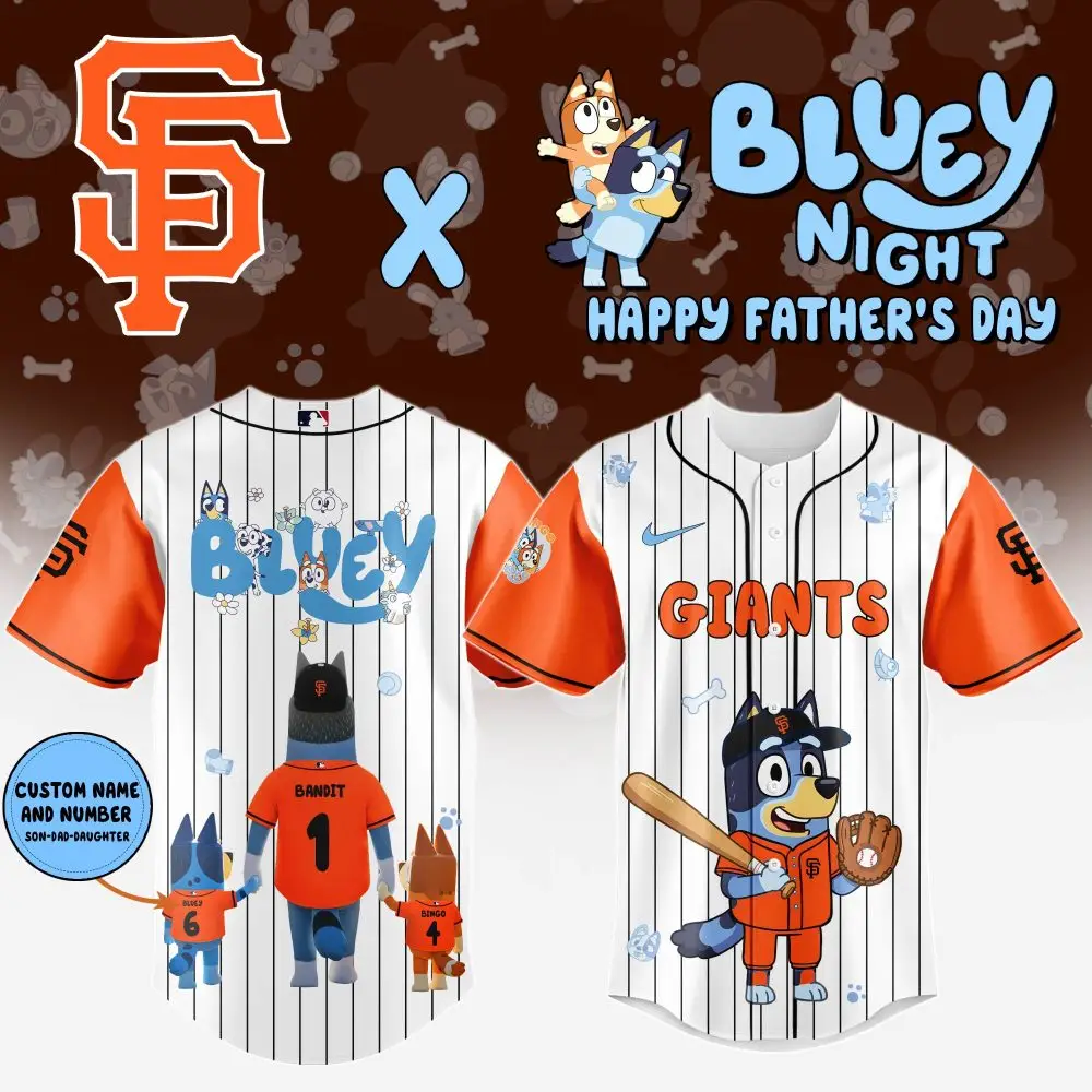 San Francisco Giants Happy Father’S Day Limited Edition Custom Baseball Jersey