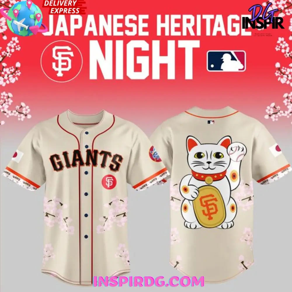 San Francisco Giants Japanese Heritage Night 2025 Baseball Jersey