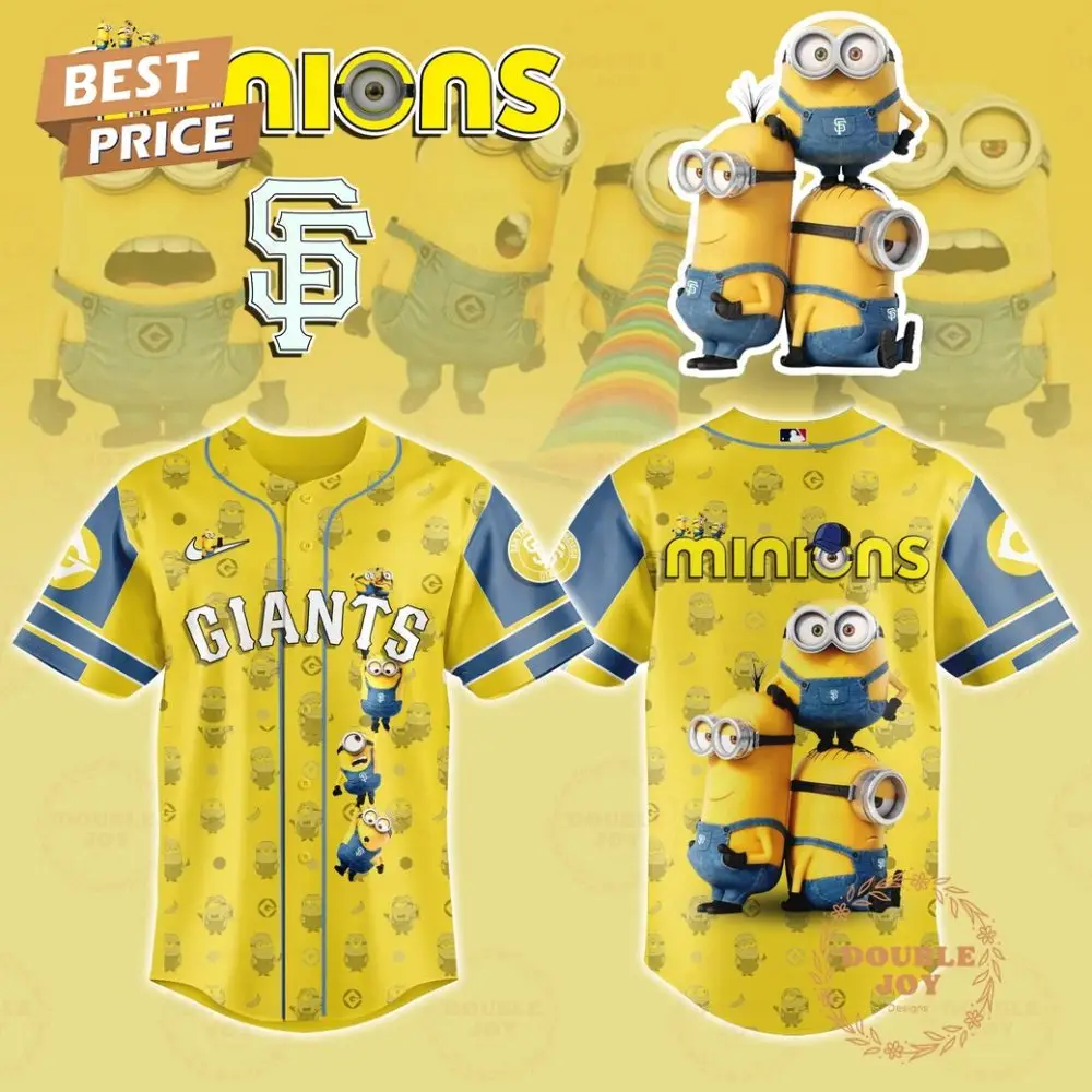 San Francisco Giants Minions 2025 Limited Edition Baseball Jersey