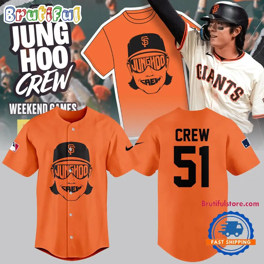San Francisco Giants Mlb 2025 Limited Jung Hoo Crew Baseball Jersey